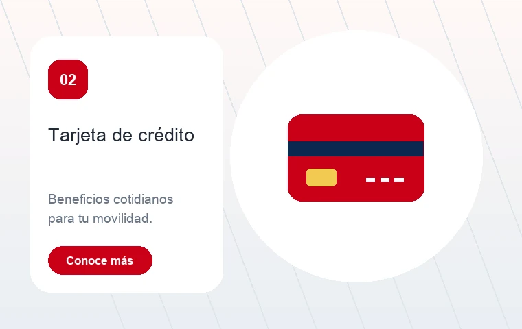 Tarjeta de crédito CarroYa